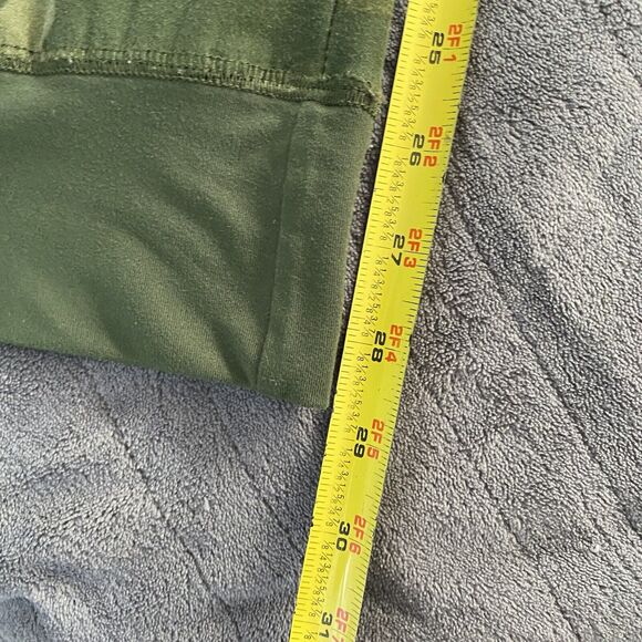 EUC Dream pajama Set White Grn Camo LOVE Btms Elastic Waist Pckts Sz XL - Picture 12 of 16